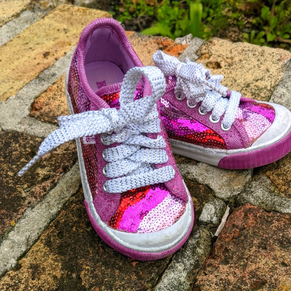 Keds Sequined Toddler Sneakers